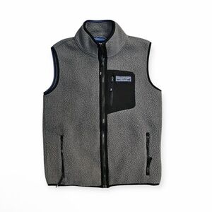 Vineyard Vines Gray Fleece Vest